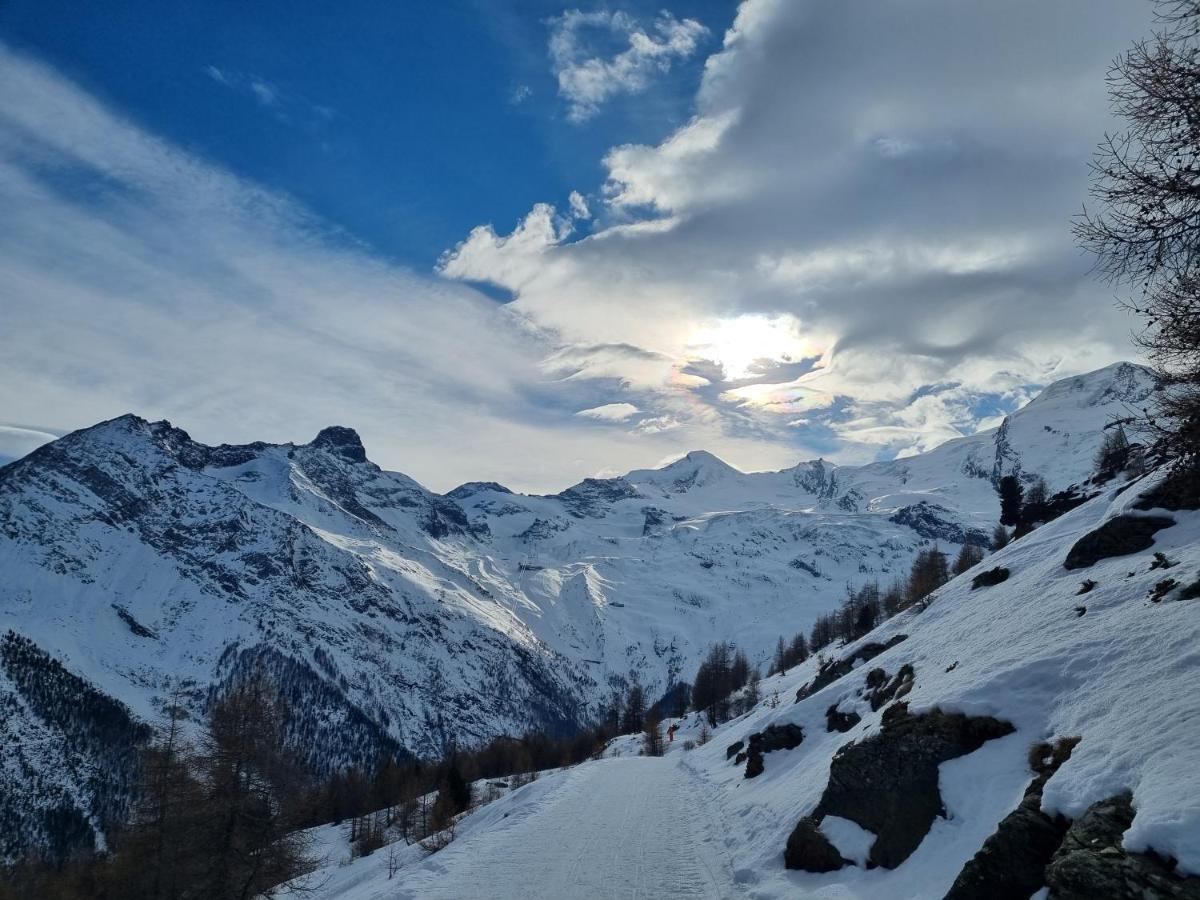 Chalet Ideal Saas-Fee Exterior foto